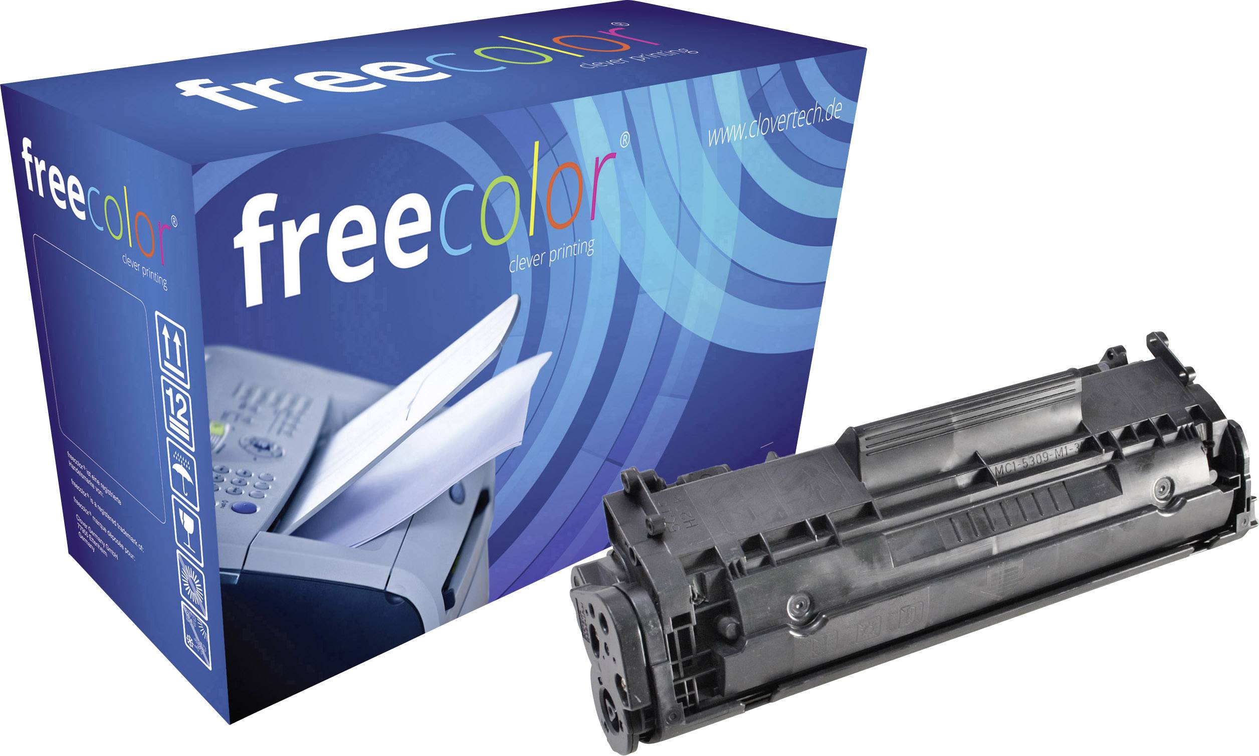 Freecolor Toner HP LJ 1010 A black Q2612A kompatibel