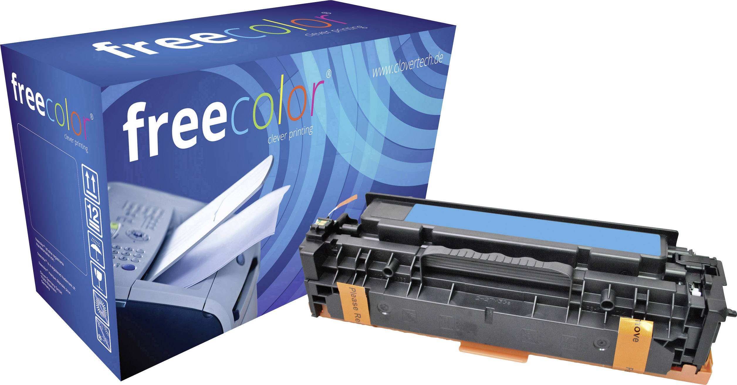 Freecolor Toner NTR f. HP CLJ Pro 300/400 cy CE411A kompatibel - K15580F7