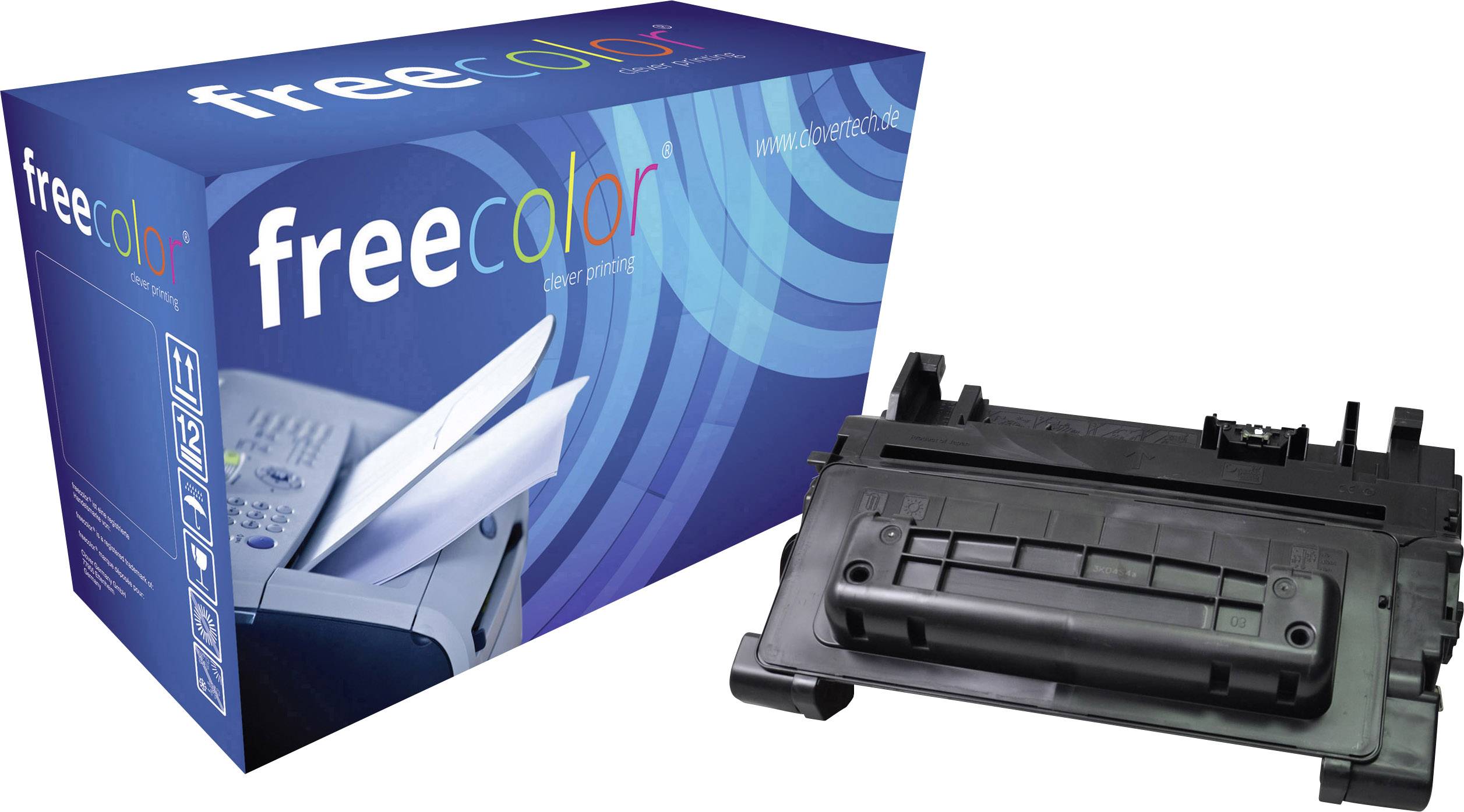 Freecolor Toner HP LJ M4555 MFP A black CE390A kompatibel