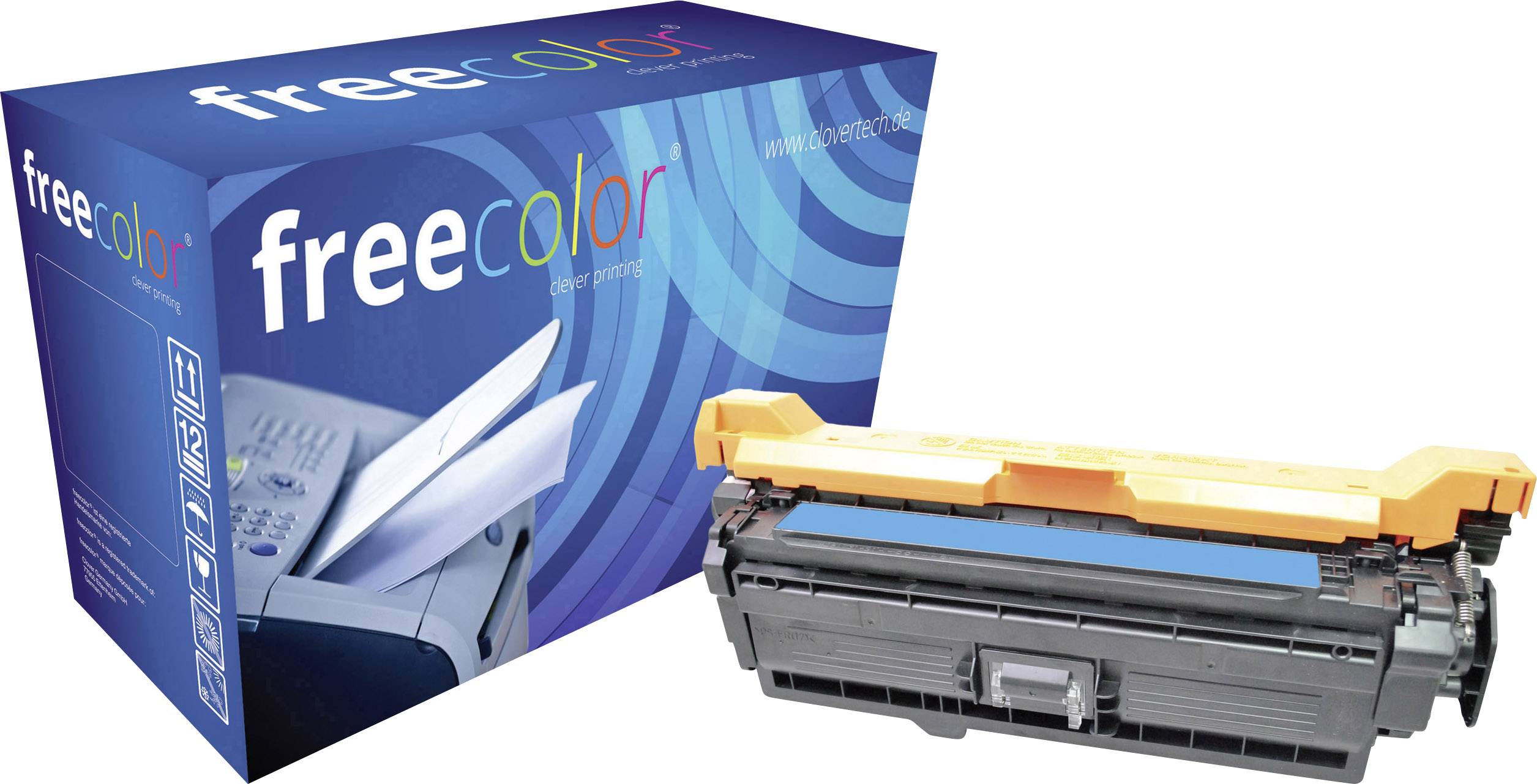 Freecolor Toner HP CLJ 500 M551 cyan CE401A kompatibel - K15538F7