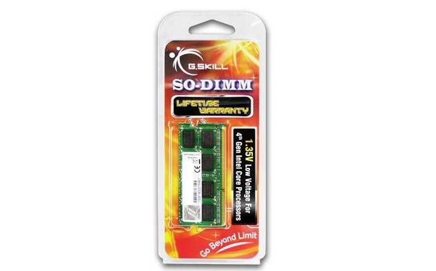 SO DDR3 4GB PC 1600 CL9  G.Skill 1.35V (1x4GB) 4GSL