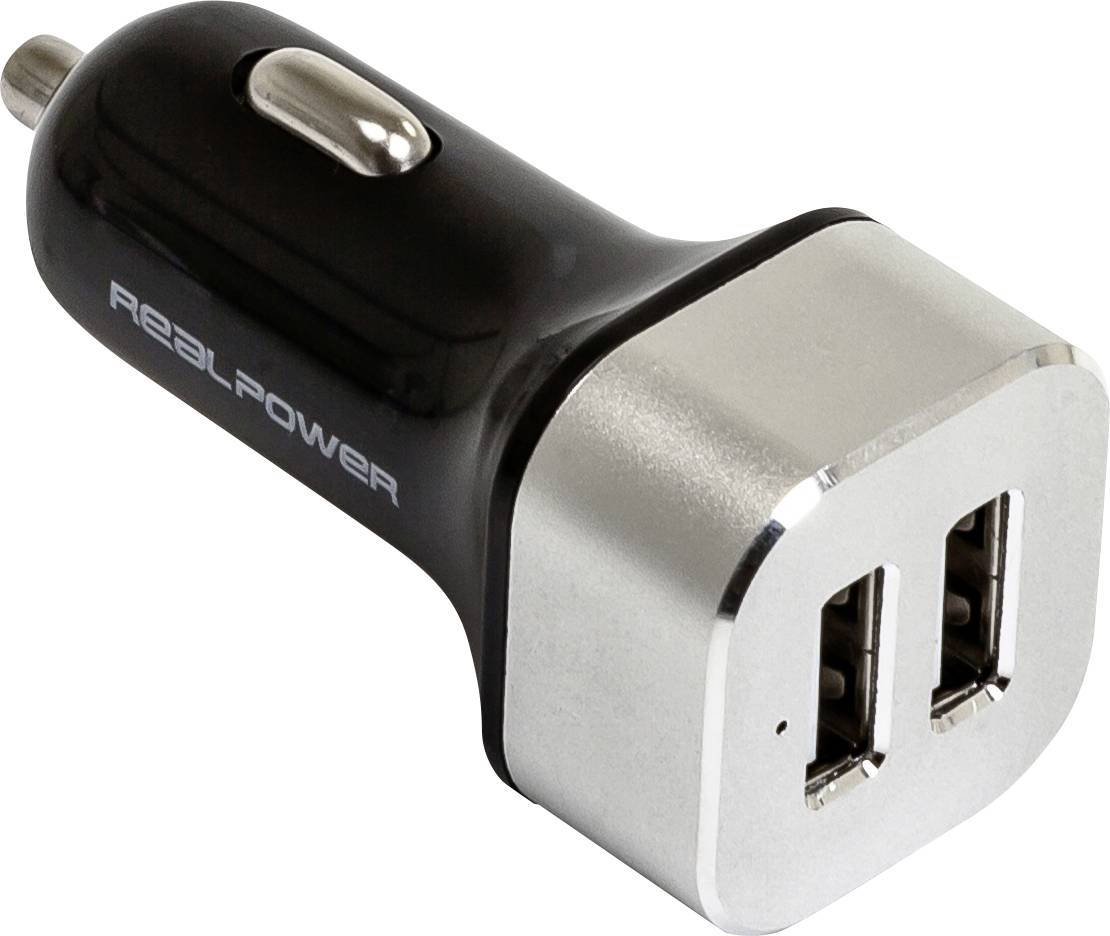 RealPower KFZ-Ladegerät           2400mA   2xUSB