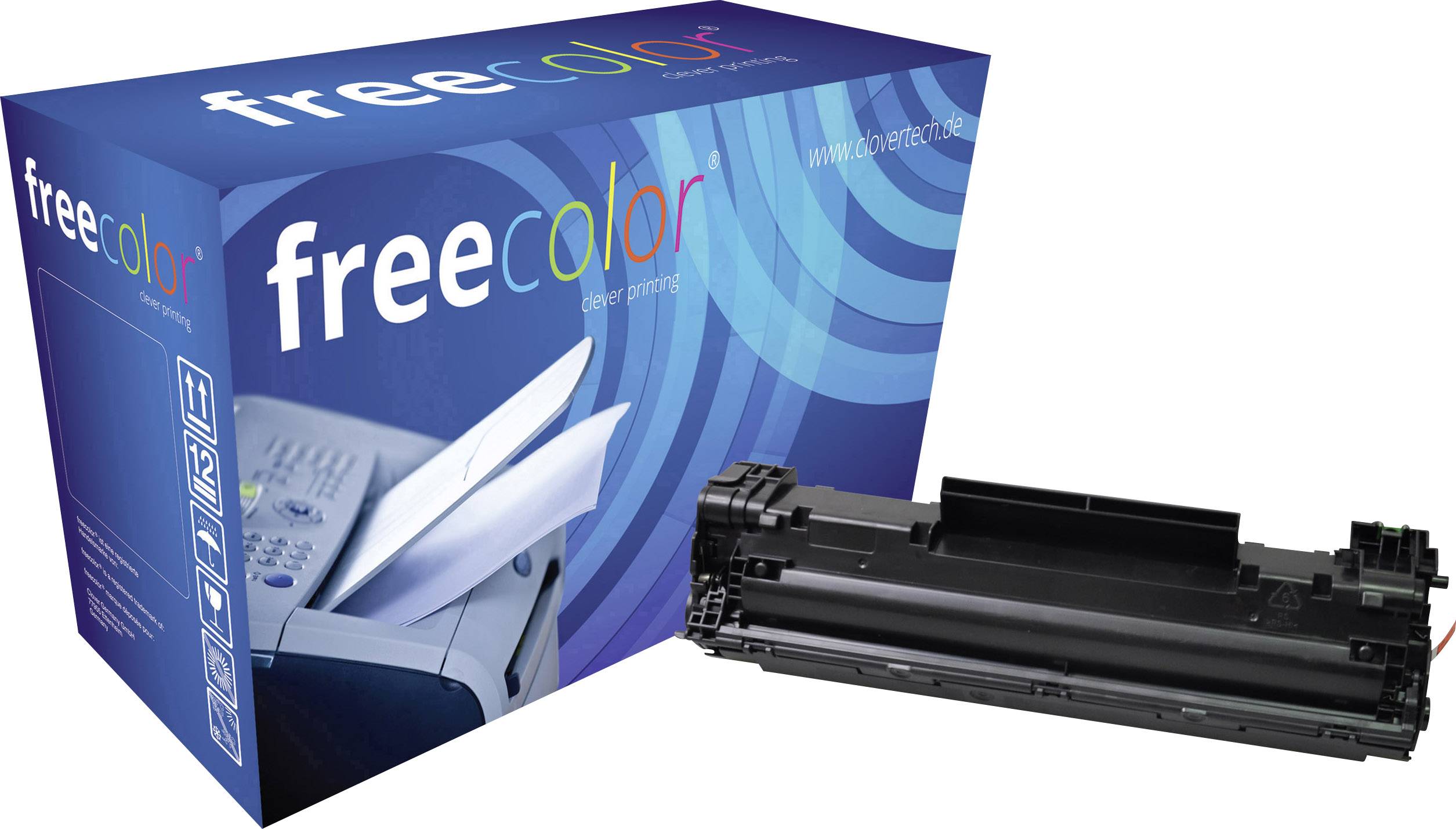 Freecolor Toner HP LJ M125/M127 MFP black CF283A kompatibel - K15727F7