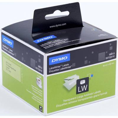 DYMO LW-Adressetiketten  transpar. 36x 89mm  2Rl 260St/Rolle