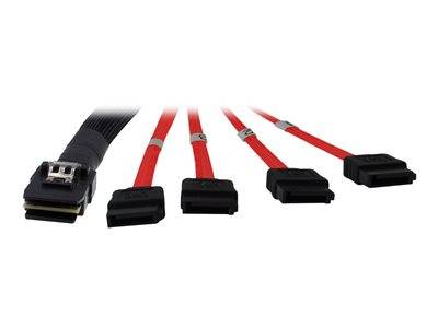 Inter-Tech Kabel SFF-8087-> 4x SATA 1m - 88885301