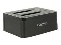 DELOCK Dockingstation 2x SATA III HDD -> USB3.0 Clone - 62661