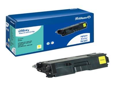 Pelikan Toner Brother TN-326Y 1246HCy yellow rebuilt - 4236876