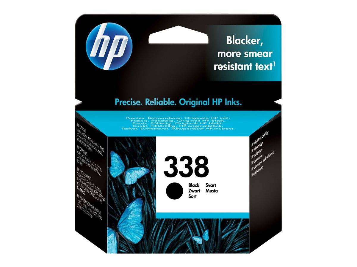 HP Inc. C8765EE, Patronen HP, HP 338 Schwarz 11ml C8765EE (BILD1)