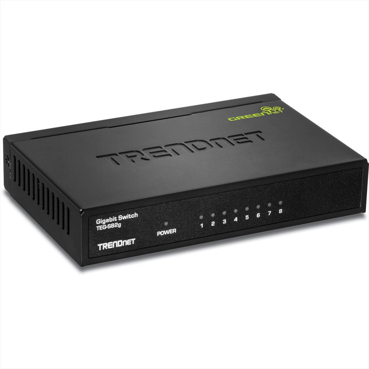 TRENDnet Switch 8 Port Gbit Desktop Metall - TEG-S82G