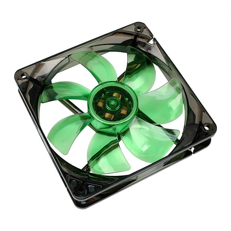 Lüfter Cooltek Silent Fan 120*120*25 Green LED 1200RPM - CT120LG