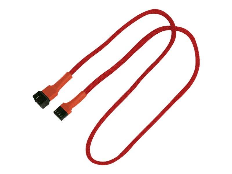 Kabel Nanoxia PWM Verlängerung, 60 cm, rot - NXPWV60R