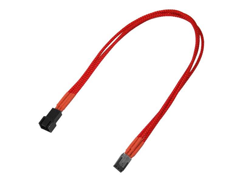 4260285293177 - Kabel 3-Pin Verlängerung 30 cm Single rot