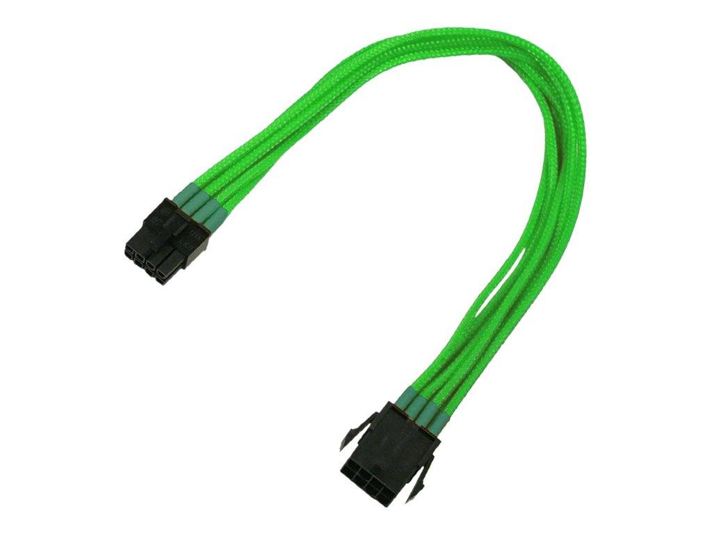 Kabel Nanoxia 8pin PCI-E Verlängerung, 30 cm, Single, neon-g - NX8PE3ENG