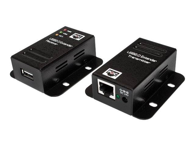 LogiLink USB 2.0 Cat.5 Extender bis zu 50m 1-port, POE - UA0267