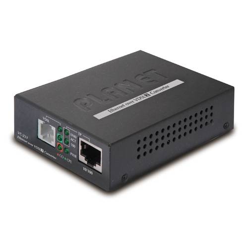 PLANET 10/100 Mbps Ethernet to VDSL2 Converter - 30a - VC-231