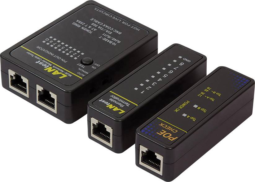 LogiLink Kabeltester LAN & PoE Finder