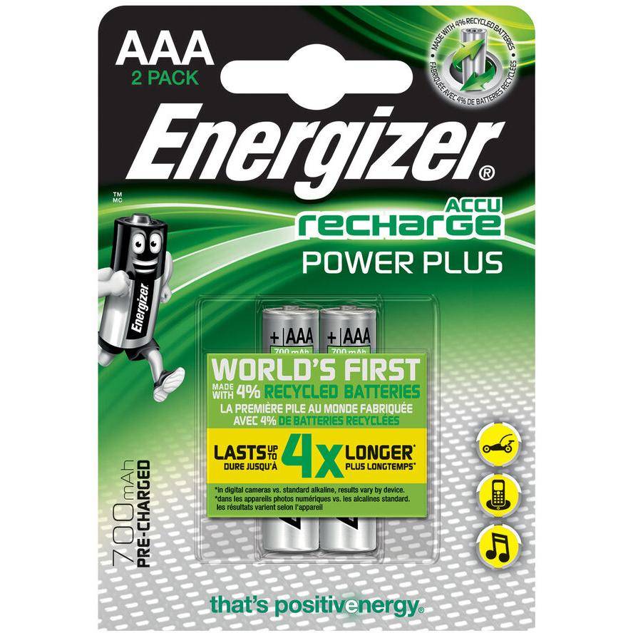 Energizer Akku Recharge -AAA HR03 Micro 700mAh 2St. - E300626500