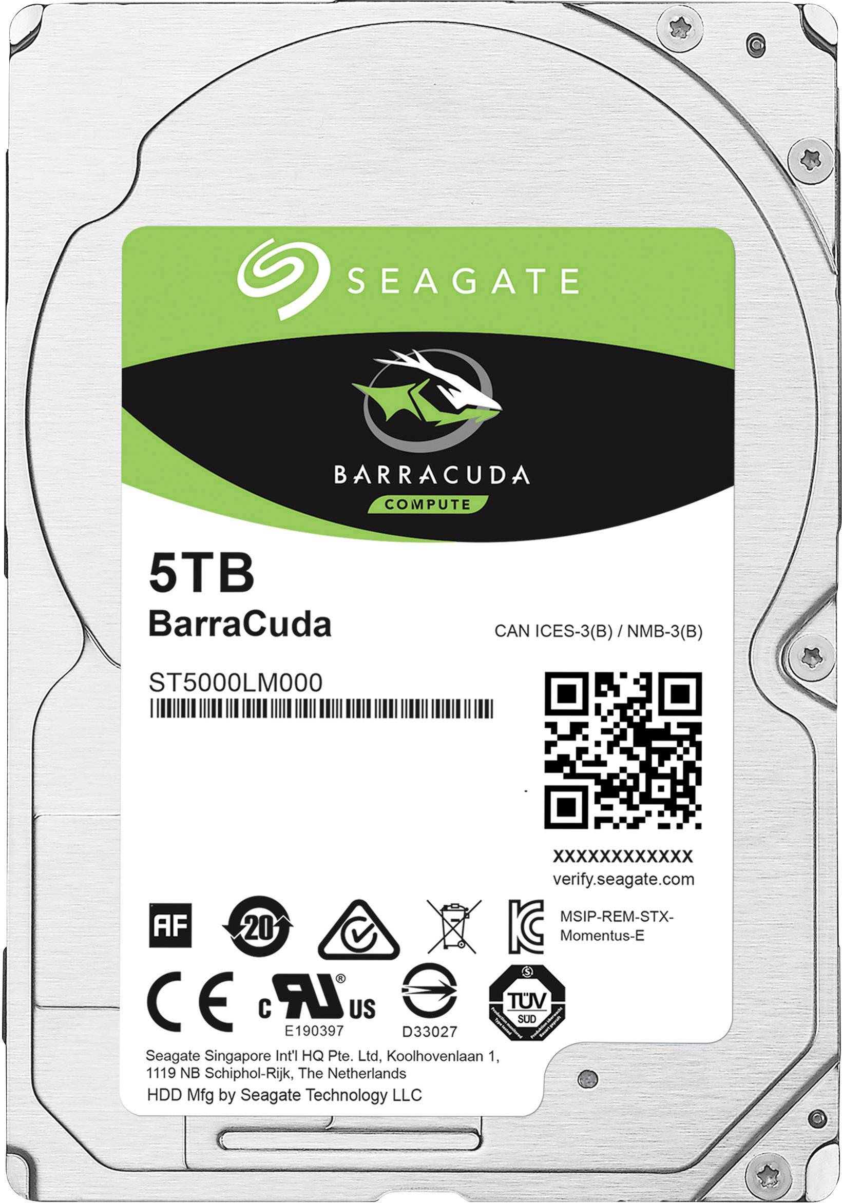 0763649078969 - BarraCuda 25 ST5000LM000 ST5000LM000 - Festplatten - 5TB - 25 - 5400 rpm - SATA-600 - 128MB cache