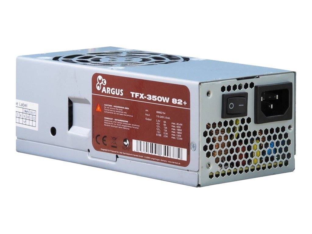 4260455640374 - Argus TFX-350W Netzteile - 350 Watt - 80 mm - ATX - 80 Plus White (bis zu 80% effektiv)