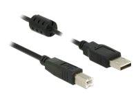 4043619848942 - DELOCK USB Kabel A -> B St St 050m schwarz