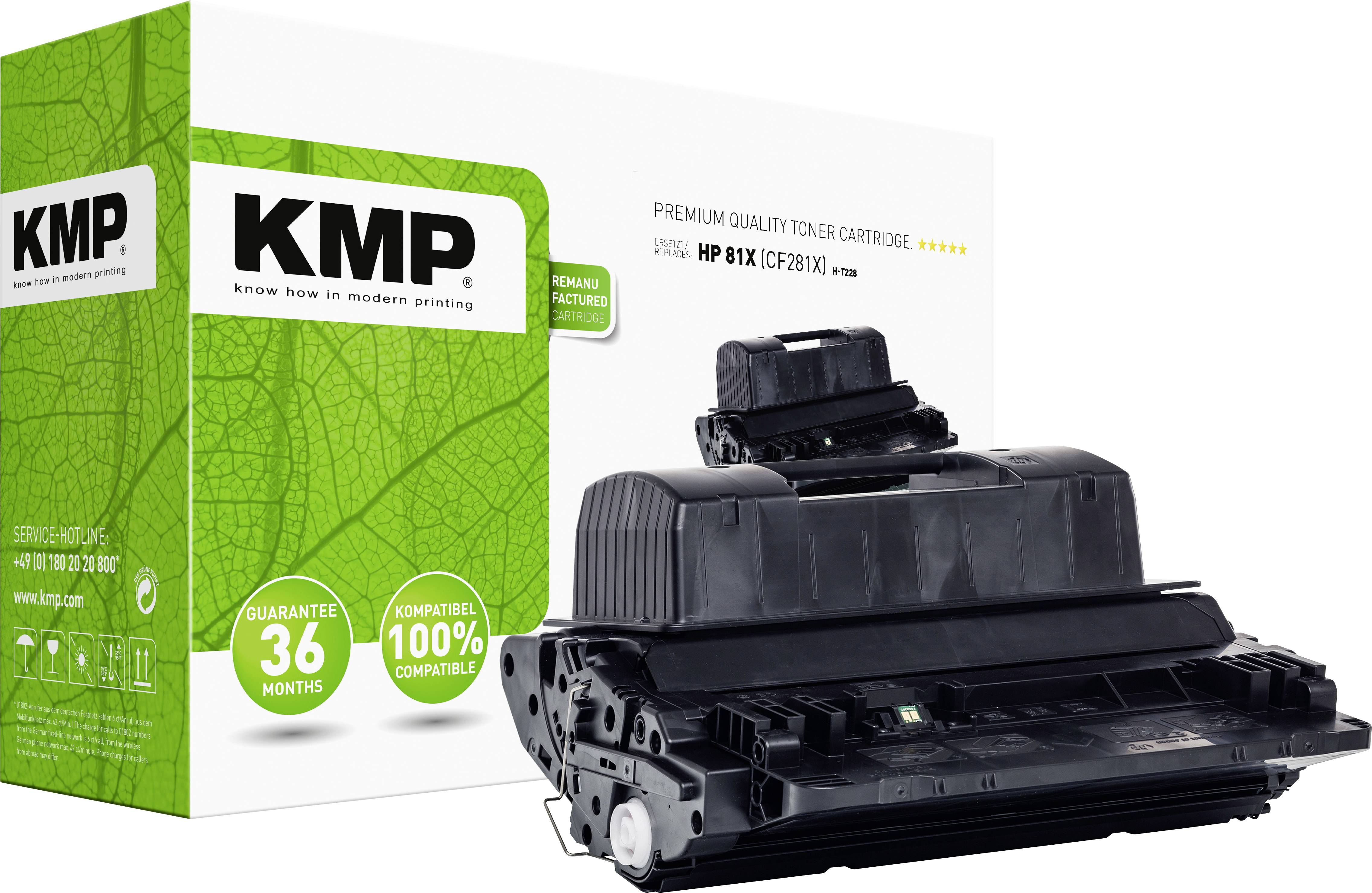 KMP Toner HP HP 81X(CF281X) comp. black H-, KMP AG  (BILD1)