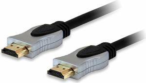 Equip HDMI PHS Ethernet 2.0 A-A St/St 10.0m 4K60Hz HDRalu.sw - 119347