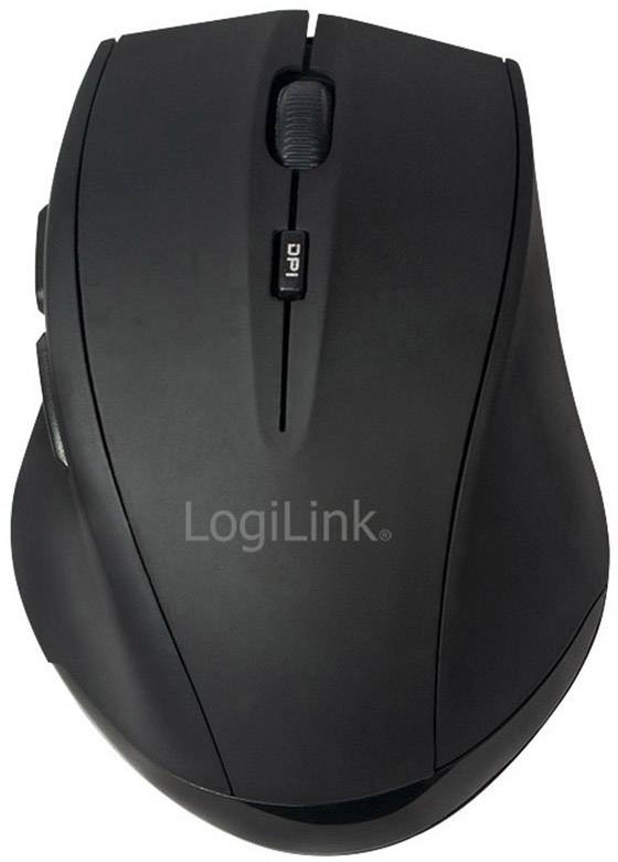 Logilink Maus Bluetooth 2.4 GHz 1600dpi Laser scroll black - ID0032A