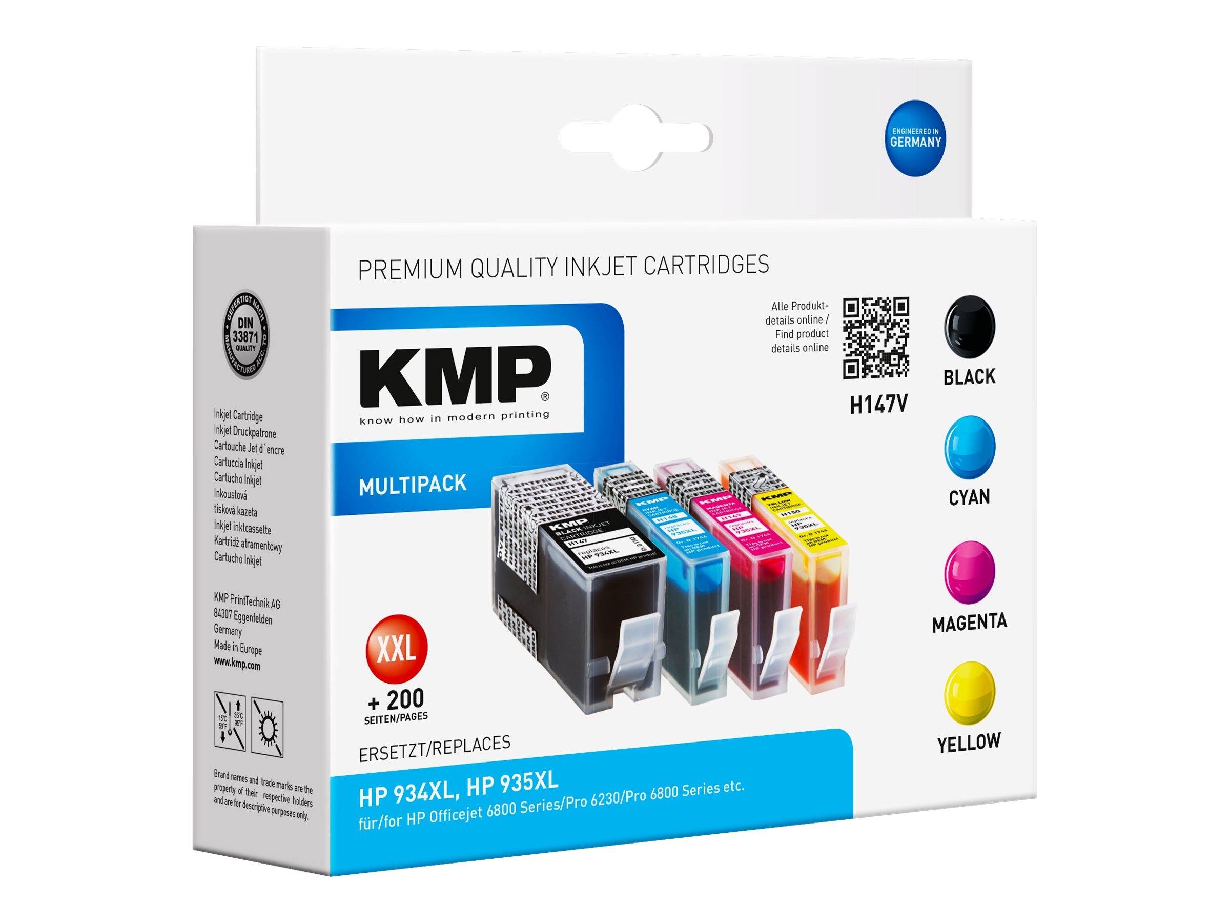 KMP Printtechnik AG 1743,0050, Patronen HP, KMP Patrone  (BILD1)