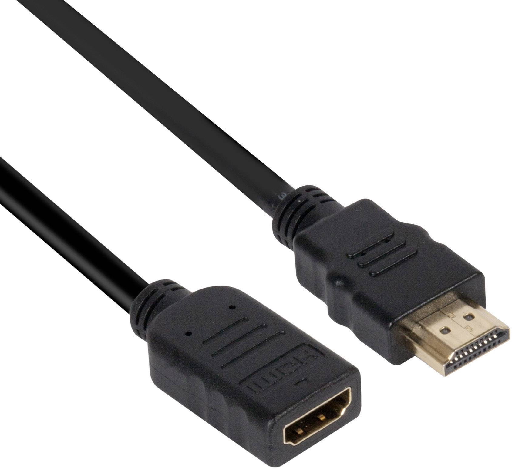 Club3D HDMI-Kabel 2.0 UHD-Verlängerungskabel 3 Meter St/Bu retail - CAC-1321