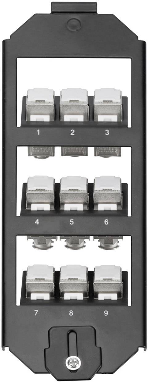 DIGITUS Bodentankhalter 3-fach f. 9x Keystone Module - AN-25179