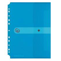 Herlitz Dokutasche A4 PP blau transp. z.Abheften 1er - 11292943