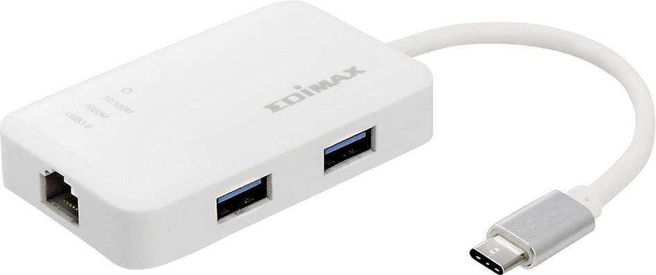 EDIMAX Adapter USB3.0 Giga USB-C to 3Port-Hub