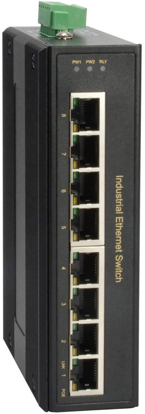 LevelOne Switch 8x GE IGP-0801 4xGE 126W 4xPoE - IGP-0801