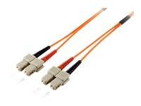 Equip LWL Patchkabel SC->SC 20.00m Singlemode Duplex OS2 ge Polybeutel - 253338