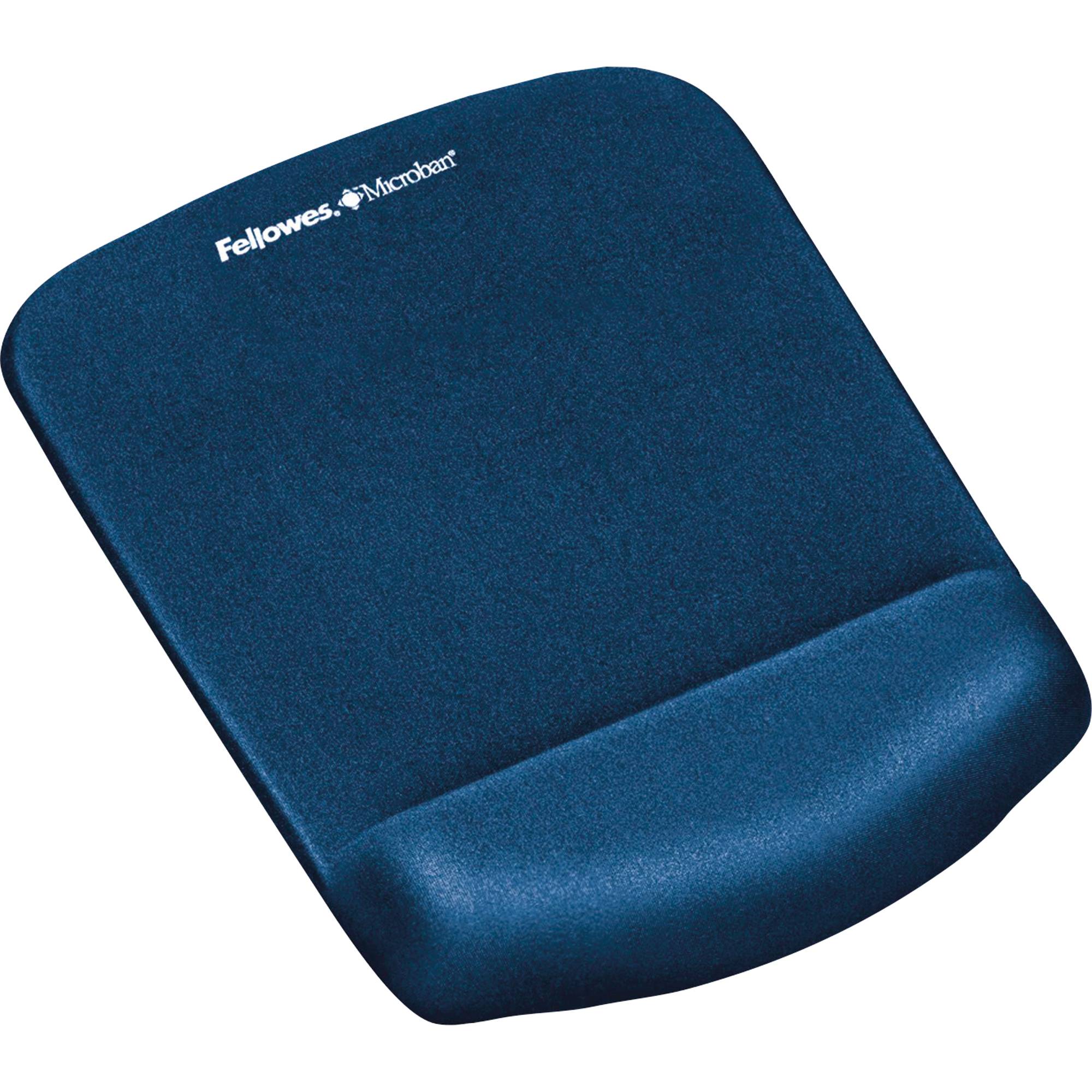 Fellowes Mauspad-Handgelenkauflage PlushTouch blau - 9287302