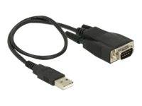 DELOCK Adapter USB Type-A -> Seriell RS232 DB9-St ESD 35cm - 62958