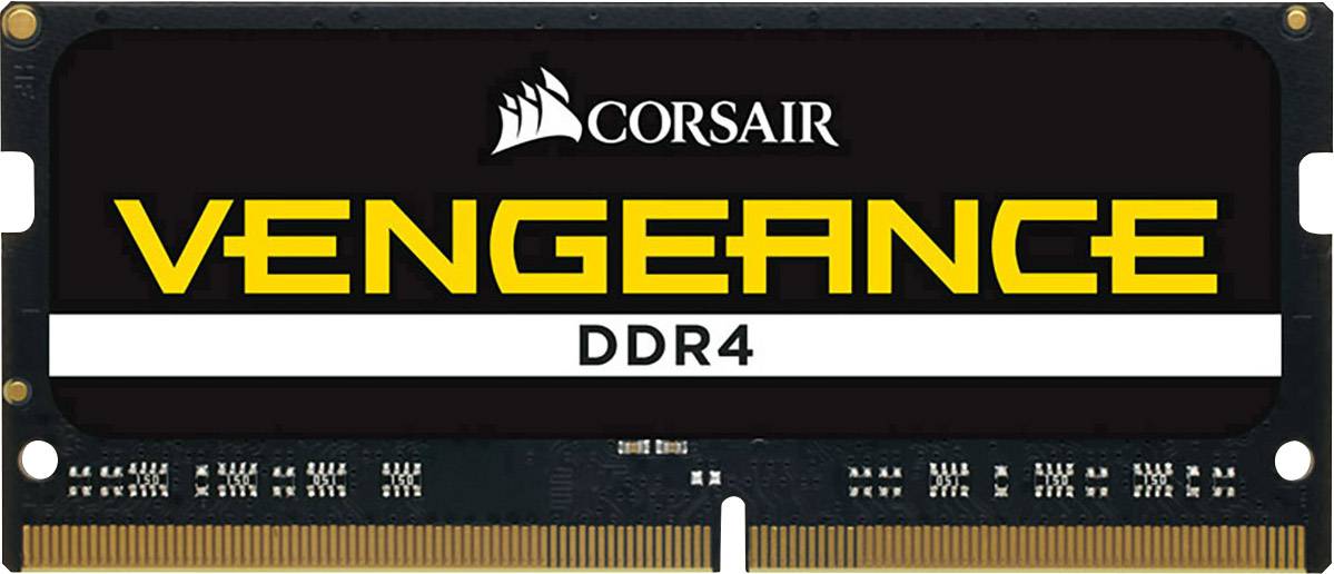 SO DDR4 8GB PC 2400 CL16 CORSAIR VENGEANCE Black retail - CMSX8GX4M1A2400C16