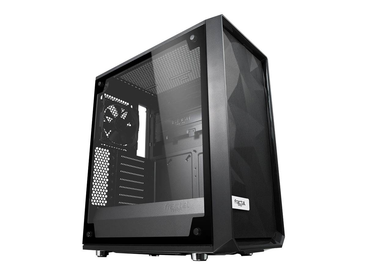 FRACTAL DESIGN Geh Meshify C Blackout TG Light (B) - FD-CA-MESH-C-BKO-TGL