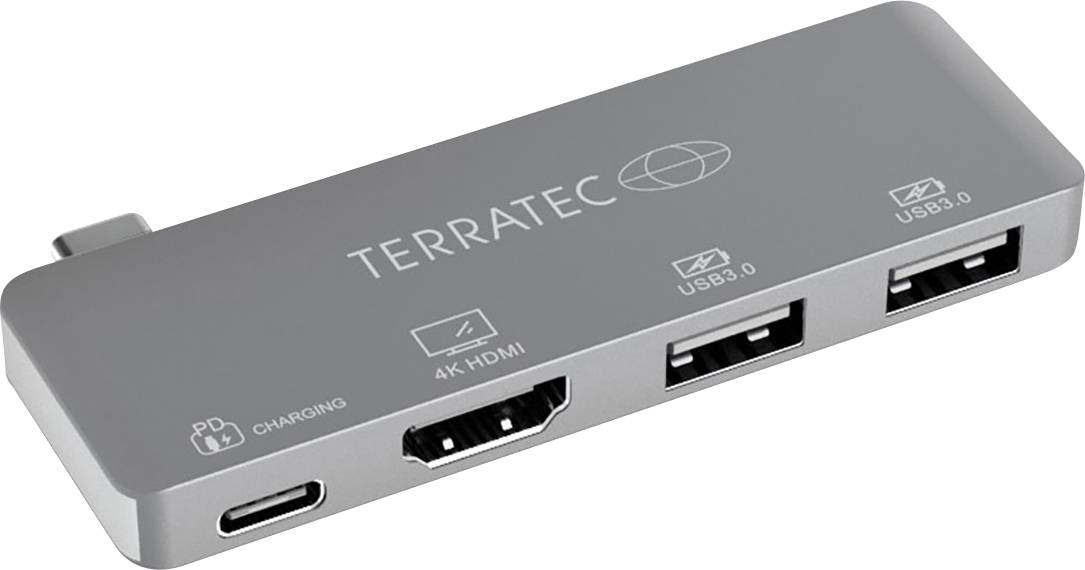 4040895004833 - TERRATEC Adapter Connect C4 USB-C -> USB-C PD HDMI USB30