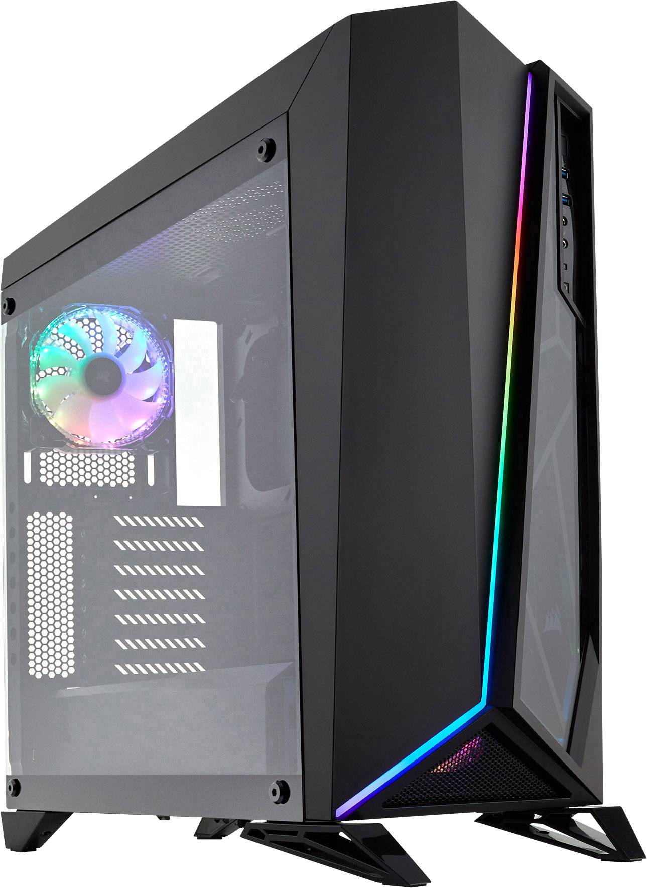 CORSAIR Geh Midi Carbide Spec-Omega RGB Tempered Glas (B) - CC-9011140-WW