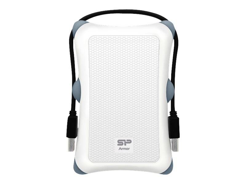 Gehäuse 2,5 SILICON-POWER USB3.0 A30 6.3cm HDD white - SP000HSPHDA30S3W