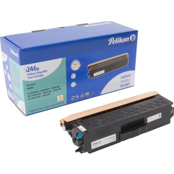 Pelikan Toner Brother TN-326Y yellow kompatibel - 4284105