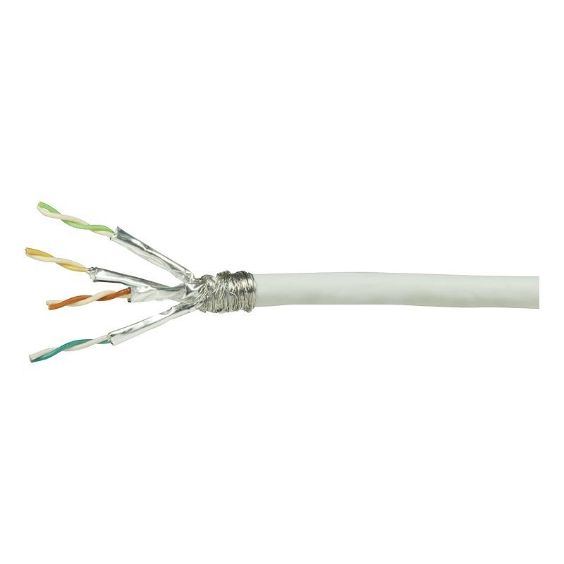 Logilink Netzwerk Verlegekabel S/FTP Cat.6, PVC, weiß, 305m - CPV0038