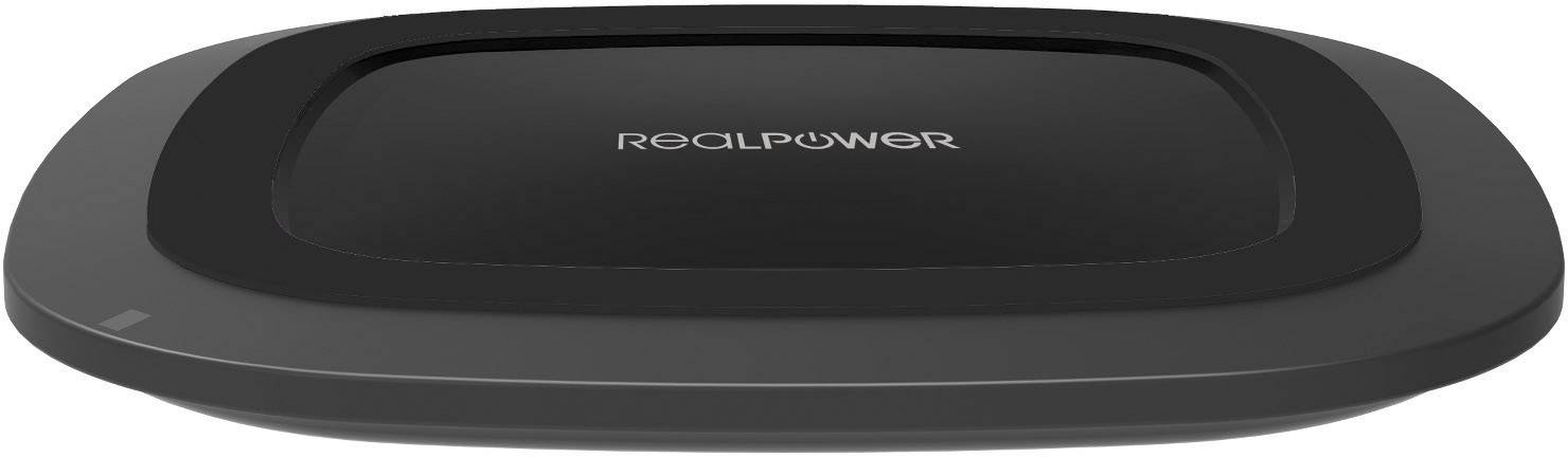 RealPower Ladegerät FreeCharge-10 + Adapter schwarz, 257638 (BILD1)