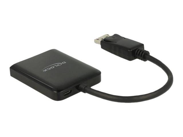 DELOCK DP 1.2 Splitter DP in > 2xHDMI out 4K 30Hz schwarz - 87720