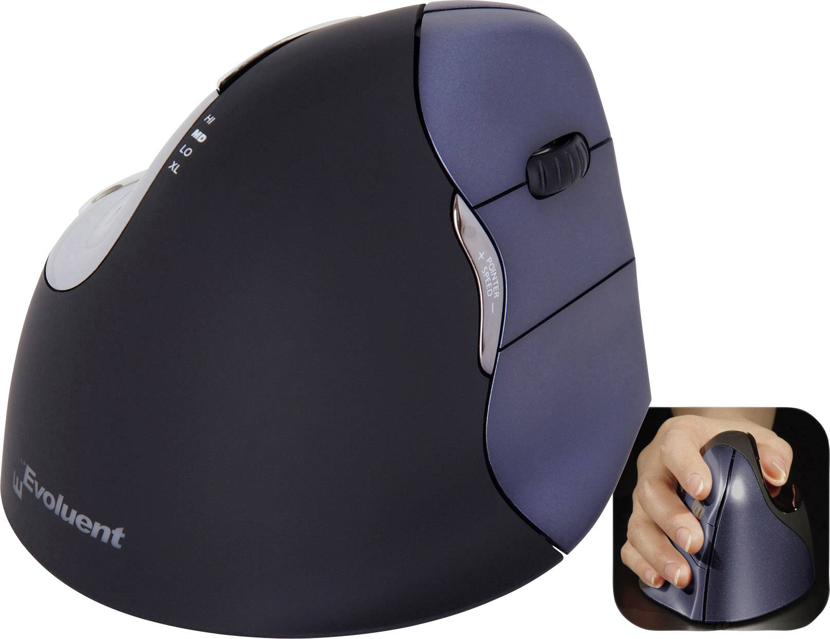 BakkerElkhuizen Maus Evoluent 4 VerticalMouse re wireless r retail - BNEEVR4W