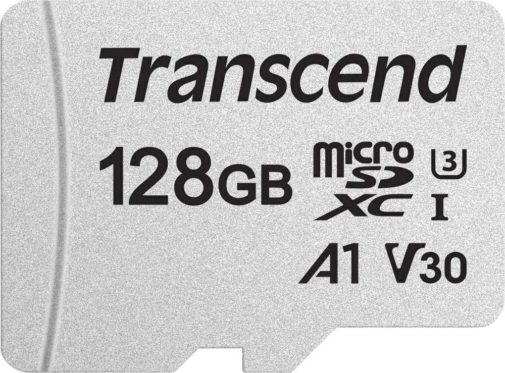 SD microSD Card 128GB Transcend SDXC USD300S-A Transcend  (BILD1)