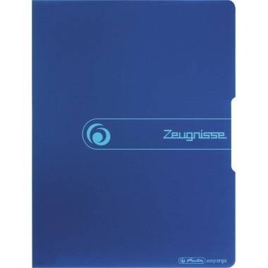 Herlitz Sichtbuch Zeugnisse opak blau 20 Hüllen - 11208360