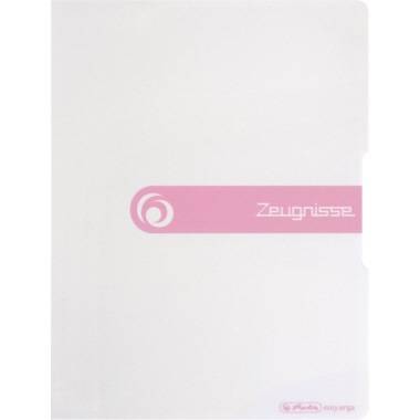 Herlitz Sichtbuch Zeugnisse weiß 20 Hüllen - 11208386