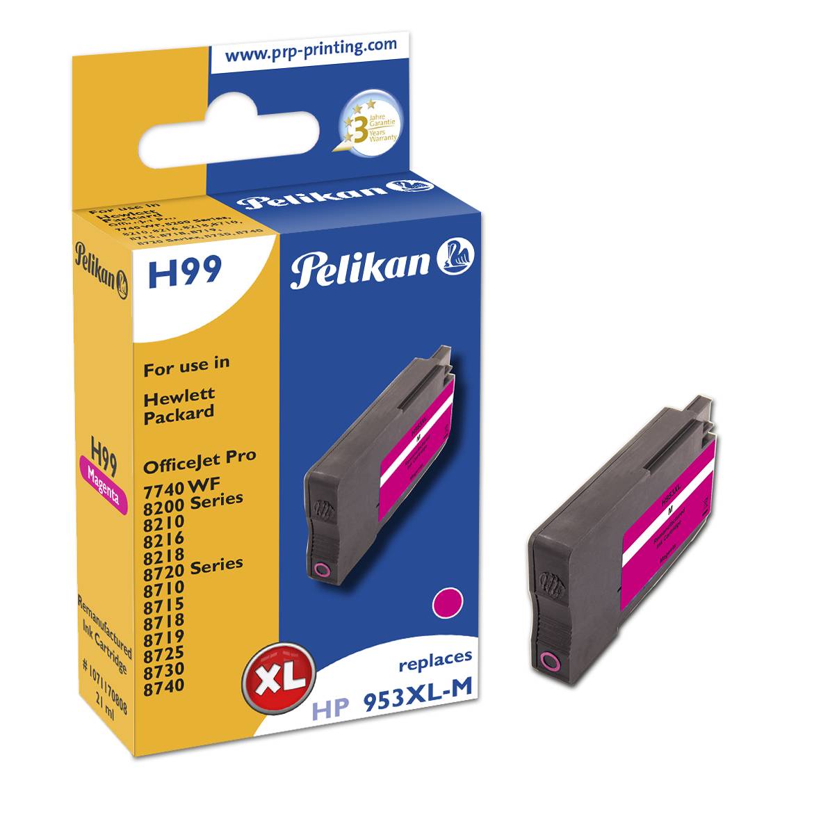 Pelikan Printing 319955, Patronen HP, Pelikan Patrone HP 319955 (BILD1)